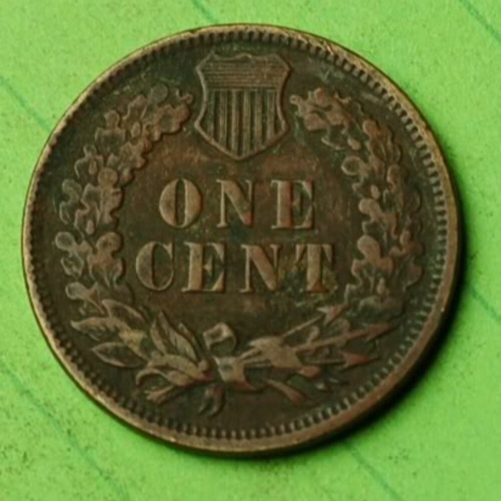 πππ1907 Indian Head Cent Penny 1c Lot X94πππ "LIBERTY" showing!! RARE - Picture 2 of 2